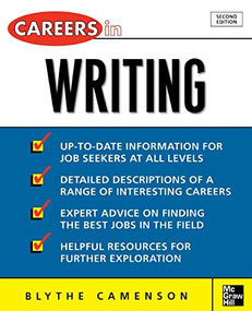 Careers in Writing by Blythe Camenson, 9780071482127