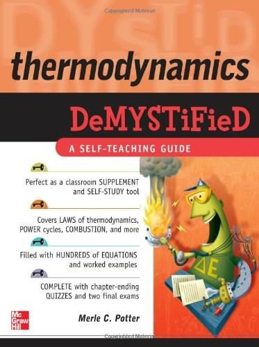 Thermodynamics DeMYSTiFied by Merle C. Potter, 9780071605991