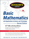 Schaum's Outline of Basic Mathematics with Applications to Science and Technology, 2ed by Haym Kruglak, Ramon A. Mata-Toledo, John T. Moore, 9780071611596