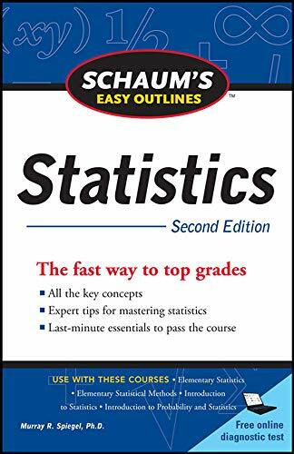 Schaum's Easy Outline of Statistics, Second Edition by David P. Lindstrom, Murray R. Spiegel, 9780071745819