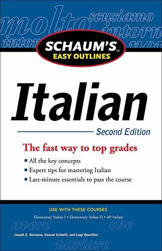 Schaum's Easy Outline of Italian, Second Edition by Conrad J. Schmitt, Joseph Germano, Luigi Bonaffini, 9780071760591