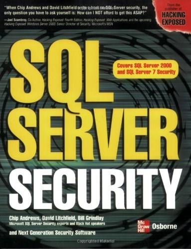 SQL Server Security by David Litchfield, 9780072225150
