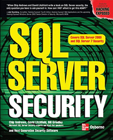 SQL Server Security by David Litchfield, 9780072225150