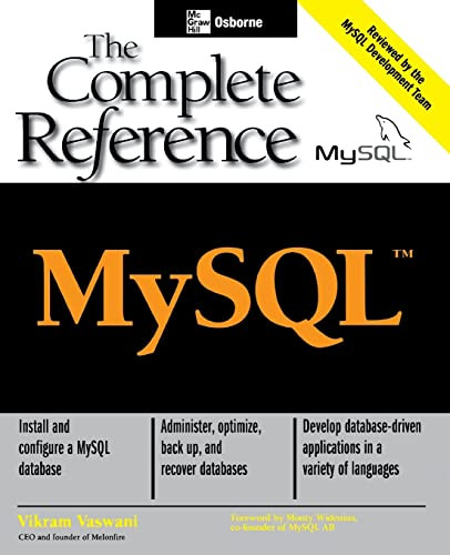 MySQL: The Complete Reference by Vikram Vaswani, 9780072224771