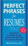 Perfect Phrases for Resumes by Michael Betrus, 9780071454056