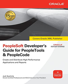 PeopleSoft Developer's Guide for PeopleTools & PeopleCode by Judi Doolittle, 9780071496629