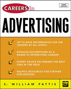 Careers in Advertising by S. William Pattis, 9780071430494