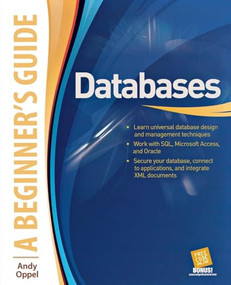 Databases A Beginner's Guide by Andy Oppel, 9780071608466