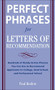 Perfect Phrases for Letters of Recommendation by Paul Bodine, 9780071626545