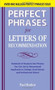 Perfect Phrases for Letters of Recommendation by Paul Bodine, 9780071626545