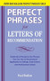 Perfect Phrases for Letters of Recommendation by Paul Bodine, 9780071626545