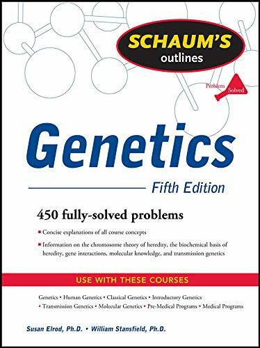 Schaum's Outline of Genetics, Fifth Edition by Susan Elrod, William Stansfield, 9780071625036