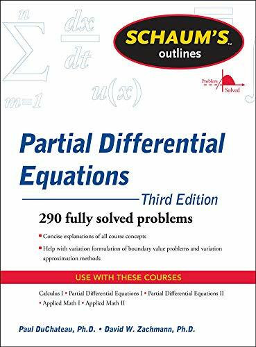 Schaum's Outline of Partial Differential Equations by D. W. Zachmann, Paul DuChateau, 9780071756181