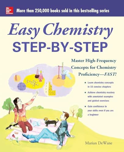 Easy Chemistry Step-by-Step by Marian DeWane, 9780071767880
