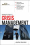 Manager's Guide to Crisis Management by Jonathan Bernstein, 9780071769495