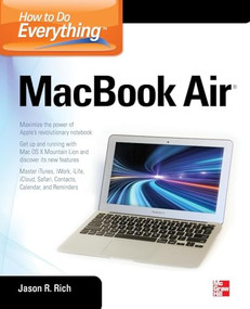 How to Do Everything MacBook Air by Jason R. Rich, 9780071802499
