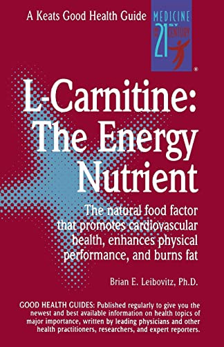 L-Carnitine by Brian Leibovitz, 9780879839628