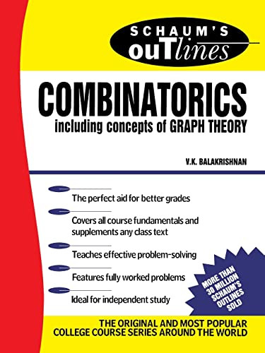 Schaum's Outline of Combinatorics by V. K. Balakrishnan, 9780070035751