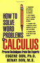 How to Solve Word Problems in Calculus by Eugene Don, Benay Don, 9780071358972