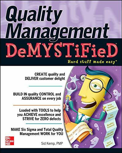 Quality Management Demystified by Sid Kemp, 9780071449083