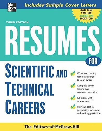 Resumes for Scientific and Technical Careers by McGraw Hill, 9780071482196