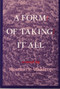FORM OF TAKING IT ALL by Rosmarie Waldrop, 9780882680910