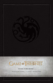 Game of Thrones: House Targaryen Ruled Pocket Journal by Insight Editions, 9781683830399