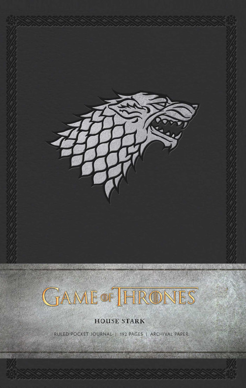 Game of Thrones: House Stark Ruled Pocket Journal by Insight Editions, 9781683830382