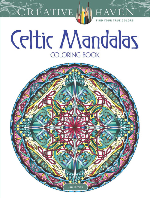 Creative Haven Celtic Mandalas Coloring Book by Cari Buziak, 9780486814230