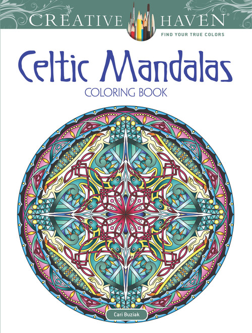 Creative Haven Celtic Mandalas Coloring Book by Cari Buziak, 9780486814230
