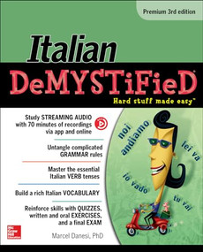 Italian Demystified, Premium 3rd Edition by Marcel Danesi, 9781259836213