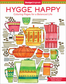 Hygge Happy Coloring Book (Coloring Pages for a Cozy Life) by Robin Pickens, Heather Davulcu, 9781497203655
