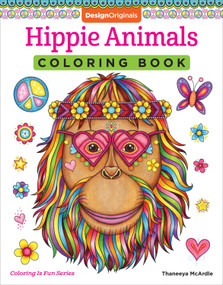 Hippie Animals Coloring Book by Thaneeya McArdle, 9781497202085