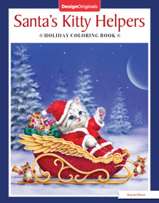 Santa's Kitty Helpers Holiday Coloring Book by Kayomi Harai, 9781497203761