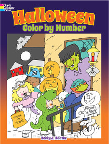 Halloween Color by Number by Becky J. Radtke, 9780486812168