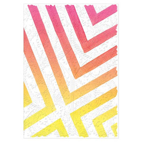 Christian Lacroix Sol Y Sombra A5 8" X 6" Notebook Sunset Yellow by Christian Lacroix, Galison, 9780735352841