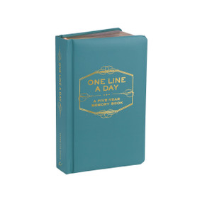 One Line a Day (A Five-Year Memory Book) by Chronicle Books, 9780811870191