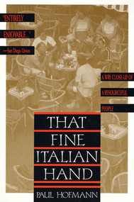 That Fine Italian Hand by Paul Hofmann, 9780805017298