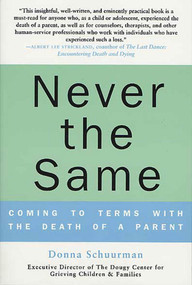 Never the Same (Coming to Terms with the Death of a Parent) by Donna Schuurman, 9780312330958