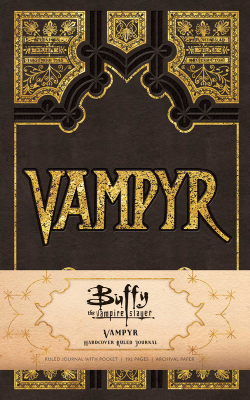 Buffy the Vampire Slayer Vampyr Hardcover Ruled Journal by Jeff Mariotte, Scott Buoncristiano, Marsheila Rockwell, 9781683830573