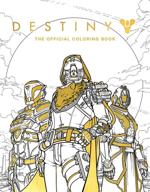 Destiny: The Official Coloring Book by Bungie, Ze Carlos, 9781608879229