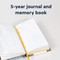 Celestial One Line a Day (Blank Journal for Daily Reflections, 5 Year Diary Book) (Miniature Edition) by Yao Cheng, 9781452164601