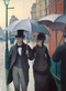 Paris Street; Rainy Day Notebook (Miniature Edition) by Gustave Caillebotte, 9780486819426
