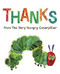Thanks from The Very Hungry Caterpillar by Eric Carle, 9780515158069