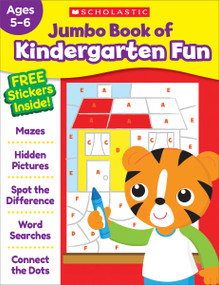 Jumbo Book of Kindergarten Fun Workbook by Scholastic Teaching Resources, 9781338169447