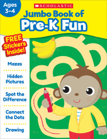 Jumbo Book of Pre-K Fun Workbook by Scholastic Teaching Resources, 9781338169430