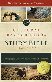 NIV, Cultural Backgrounds Study Bible, Personal Size, Hardcover, Red Letter Edition (Bringing to Life the Ancient World of Scripture) by Craig S. Keener, John H. Walton, 9780310447849