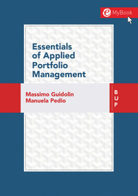 Essentials of Applied Portfolio Management by Massimo Guidolin, Manuela Pedio, 9788885486089