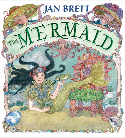 The Mermaid by Jan Brett, Jan Brett, 9780399170720