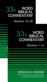 Matthew (2-Volume Set---33A and 33B) by Donald A. Hagner, Bruce M. Metzger, David Allen Hubbard, Glenn W. Barker, John D. W. Watts, James W. Watts, Ralph P. Martin, Lynn Allan Losie, 9780310577911